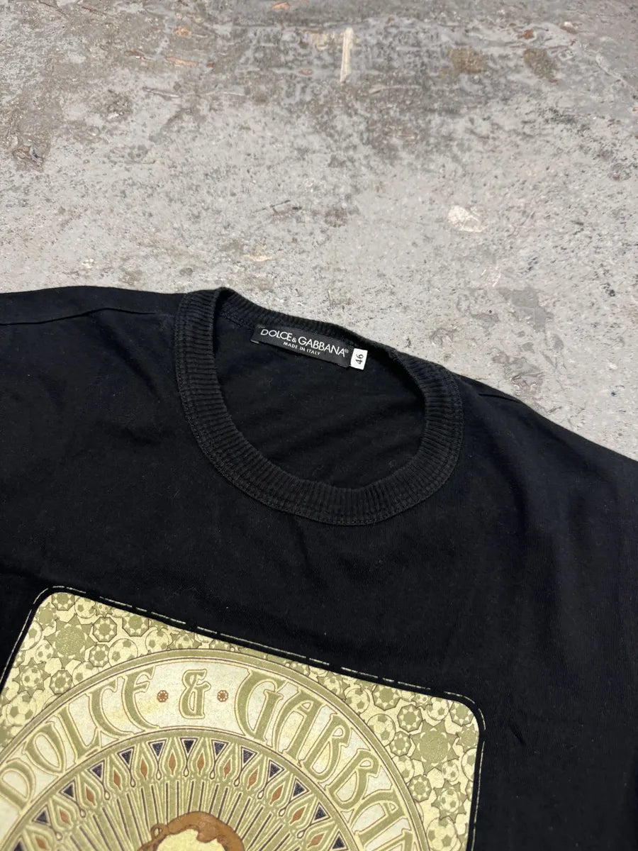 2000s Dolce & Gabbana Tres Jolies Folies Black T-Shirt YBaylbt 6
