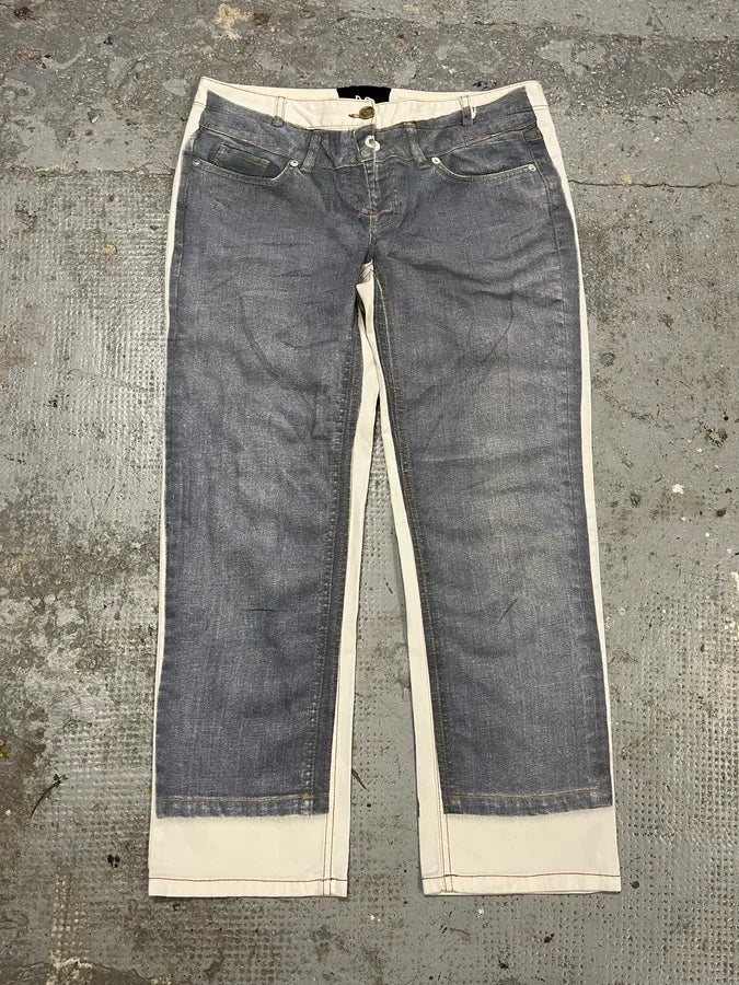 2000s Dolce & Gabbana Trompe L’oeil Pants (S) PvzevQt 1