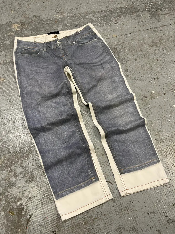 2000s Dolce & Gabbana Trompe L’oeil Pants (S) PvzevQt 5