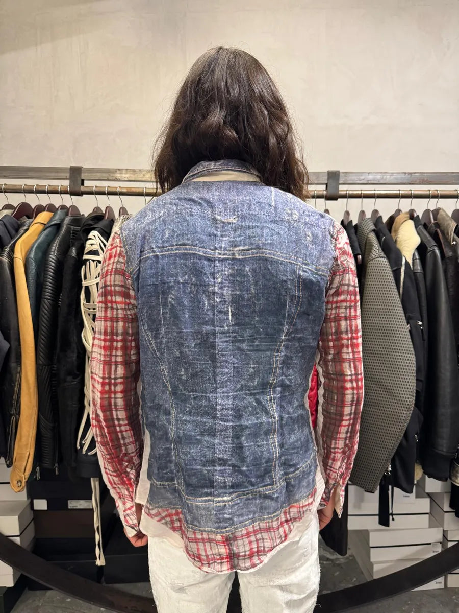 2000s Dolce & Gabbana Trompe L’oeil Shirt Longsleeves liltgyY 2