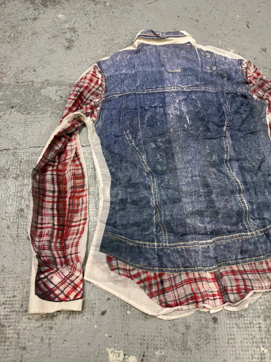 2000s Dolce & Gabbana Trompe L’oeil Shirt Longsleeves liltgyY 7