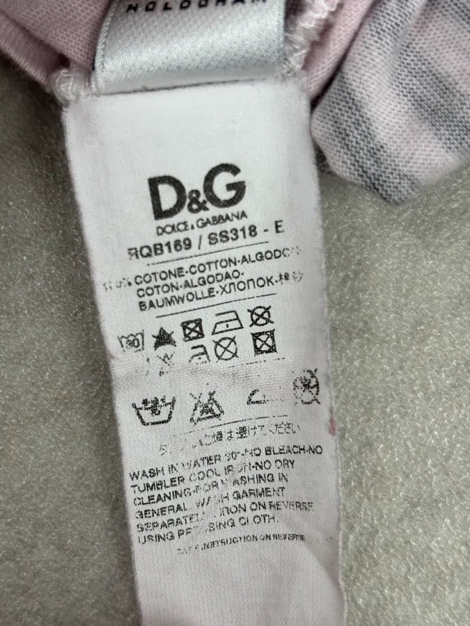 SS2010 Dolce & Gabbana Trompe L’Oeil Stripes Polo T-Shirt eJaLNxV 7