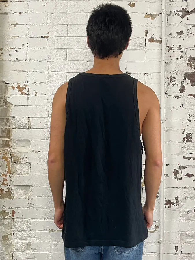 2000s Dolce & Gabbana Très Jolies Folies Black Tank Top CYWILCO 2