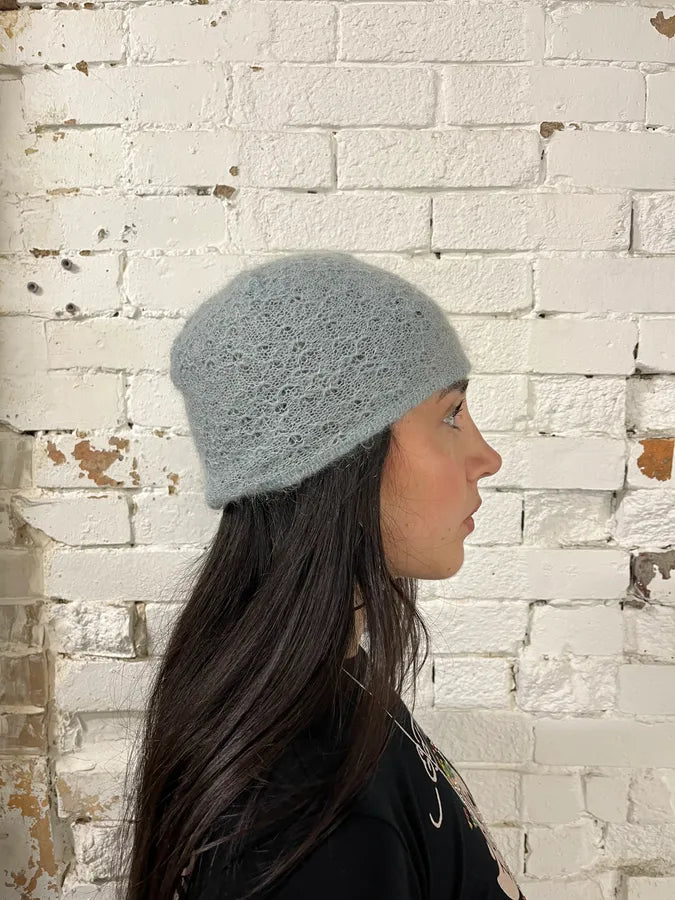 2000s Dolce & Gabbana Turquoise Mohair Beanie CVCfjuB 1