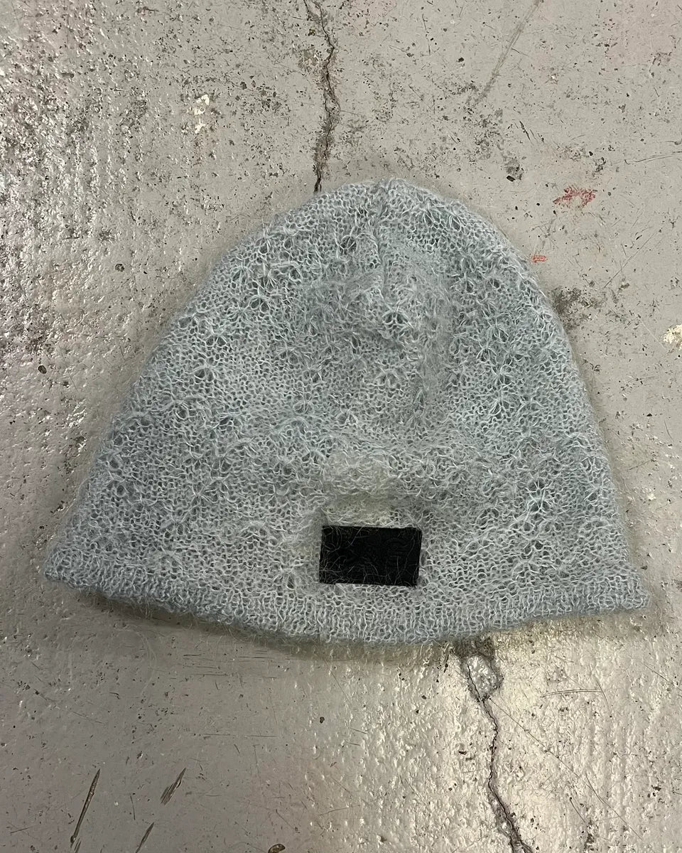 2000s Dolce & Gabbana Turquoise Mohair Beanie CVCfjuB 3