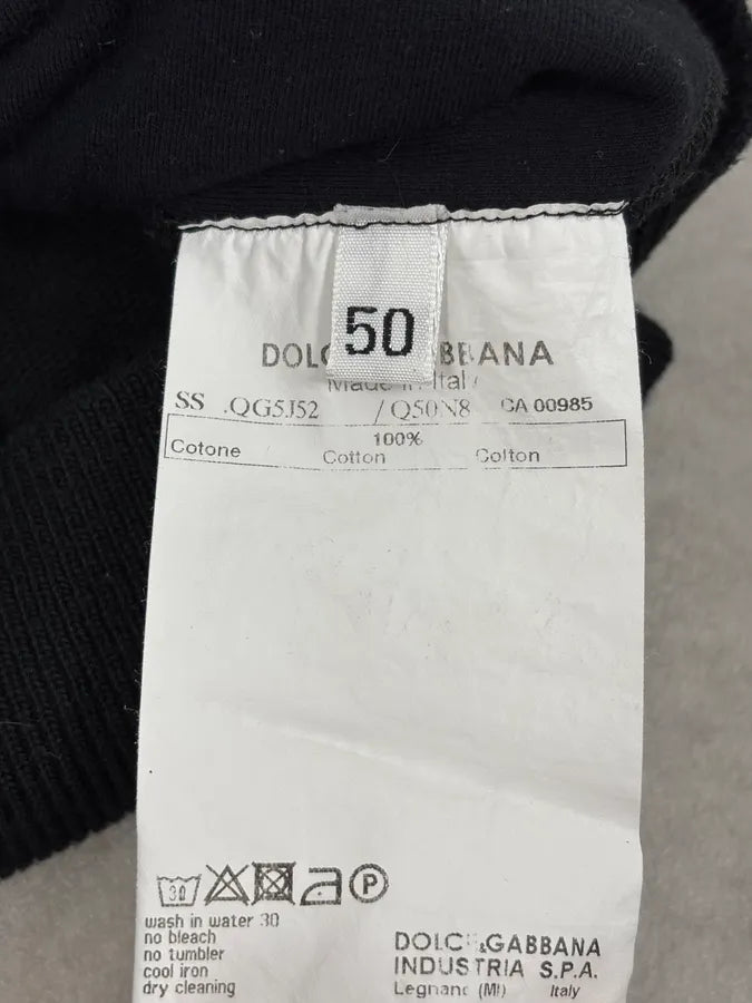 2000s Dolce & Gabbana Two Tone Black & Navy Zip Hoodie OpXWzNw 8