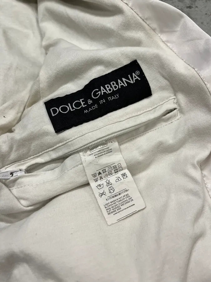 2000s Dolce & Gabbana UK Flag Navy Nylon Hooded Jacket ktWdVWB 10