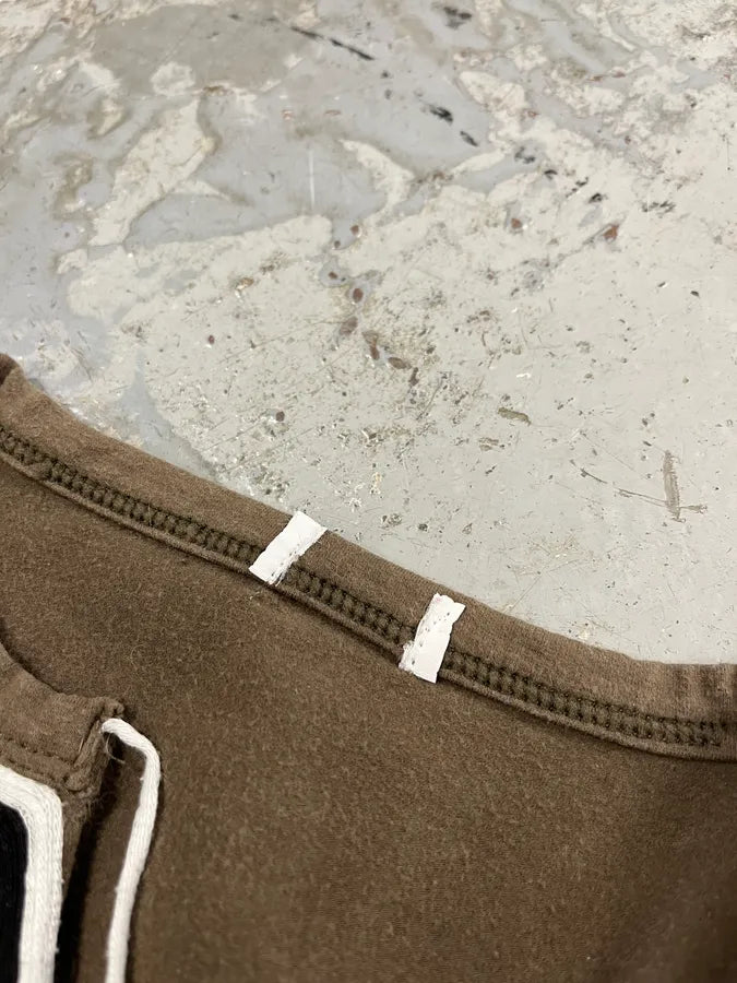 2000s Dolce & Gabbana V-Neck Cross Brown Longsleeves xvelTAt 7