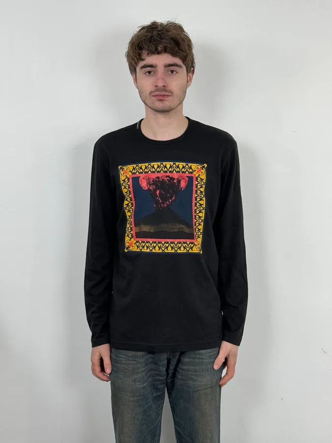 2000s Dolce & Gabbana Volcano Black Longsleeves VBKwjEw 1