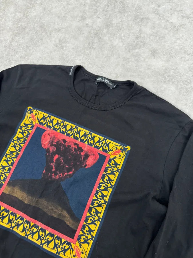 2000s Dolce & Gabbana Volcano Black Longsleeves VBKwjEw 3