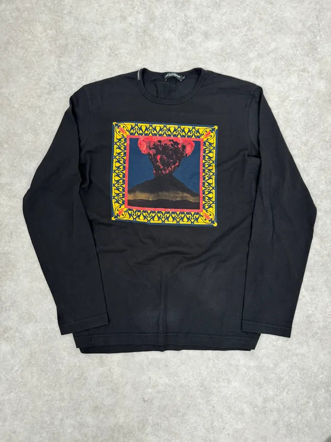2000s Dolce & Gabbana Volcano Black Longsleeves VBKwjEw 5