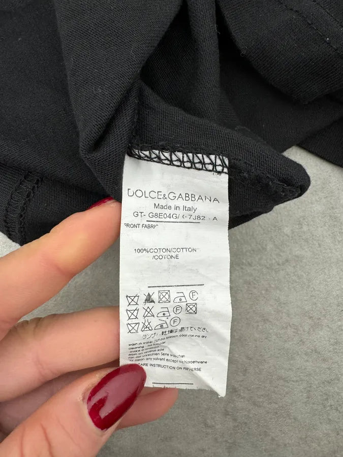 2000s Dolce & Gabbana Volcano Black Longsleeves VBKwjEw 9