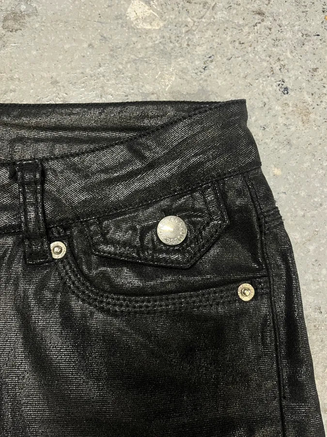 2000s Dolce & Gabbana Waxed Denim Jeans (S) vpeLvrr 8
