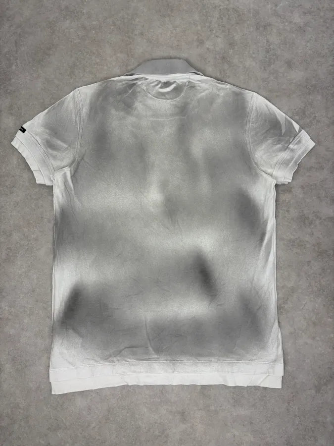 2000s Dolce & Gabbana White & Grey Polo ZvvEPmt 5