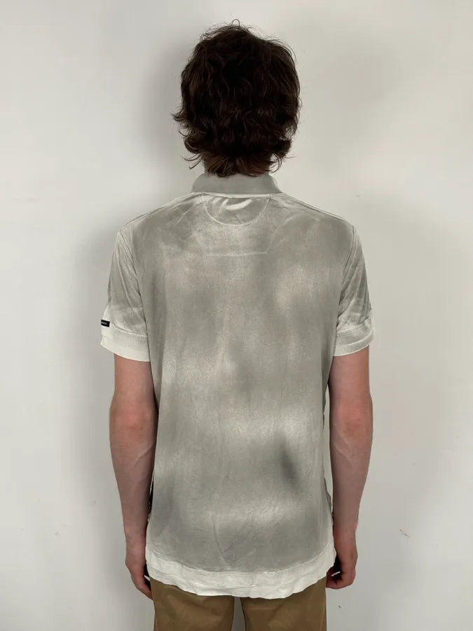 2000s Dolce & Gabbana White & Grey Polo ZvvEPmt 2