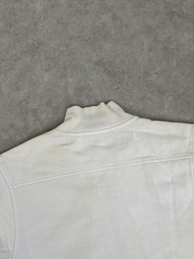 2000s Dolce & Gabbana White Ali Boxer Zip-up Sweater ciIxjtS 6