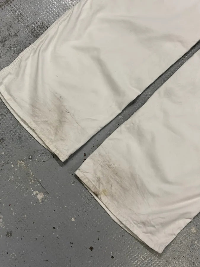 2000s Dolce & Gabbana White Cargo Pants xGxWiSK 7