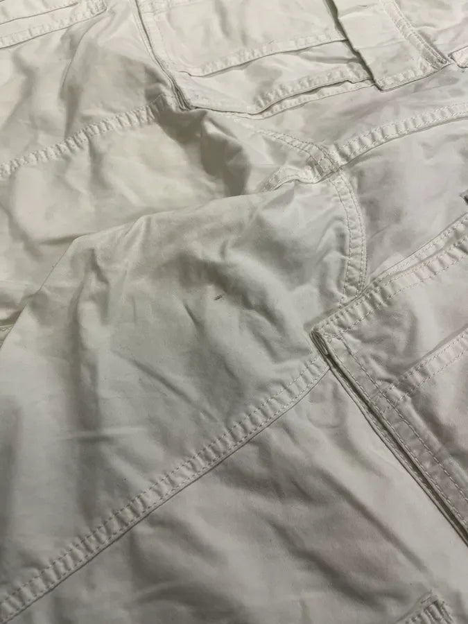 2000s Dolce & Gabbana White Cargo Shorts HizSXiD 12