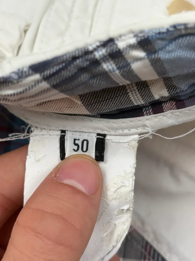SS2004 Dolce & Gabbana White Military Cargo Shorts bCWVBGP 9