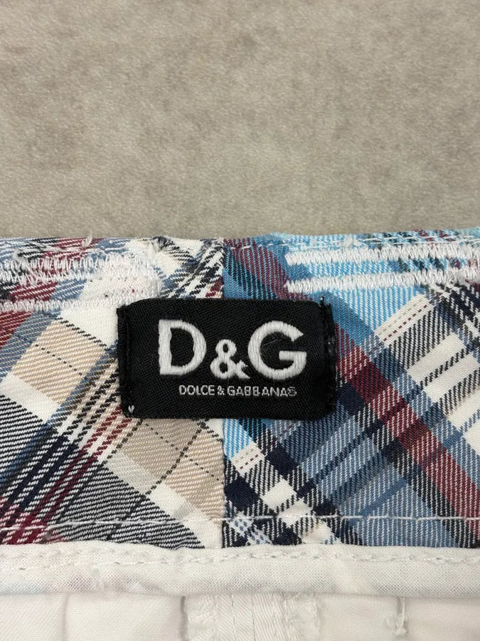 SS2004 Dolce & Gabbana White Military Cargo Shorts bCWVBGP 8