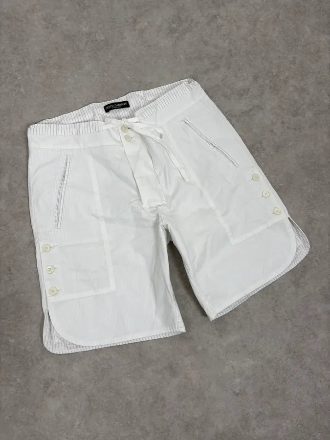 2000s Dolce & Gabbana White Casual Shorts wSJeFpI 4