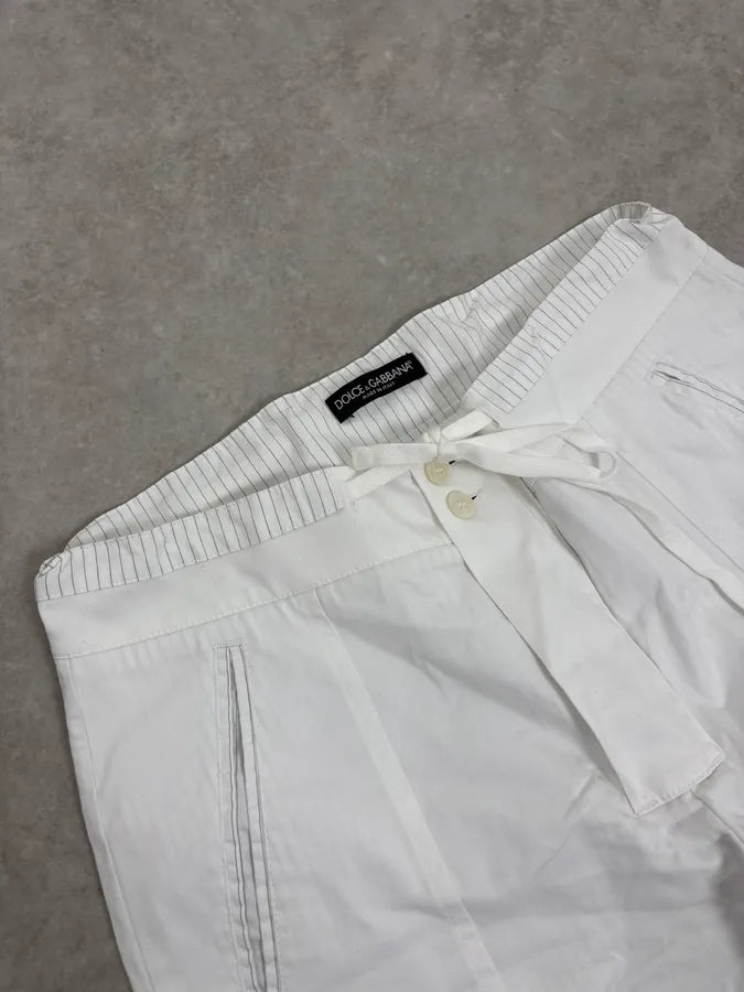 2000s Dolce & Gabbana White Casual Shorts wSJeFpI 5