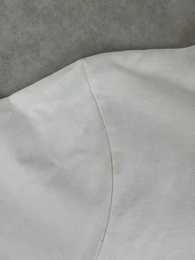 2000s Dolce & Gabbana White Dixan Washing Graphic Polo ykqYsVy 8