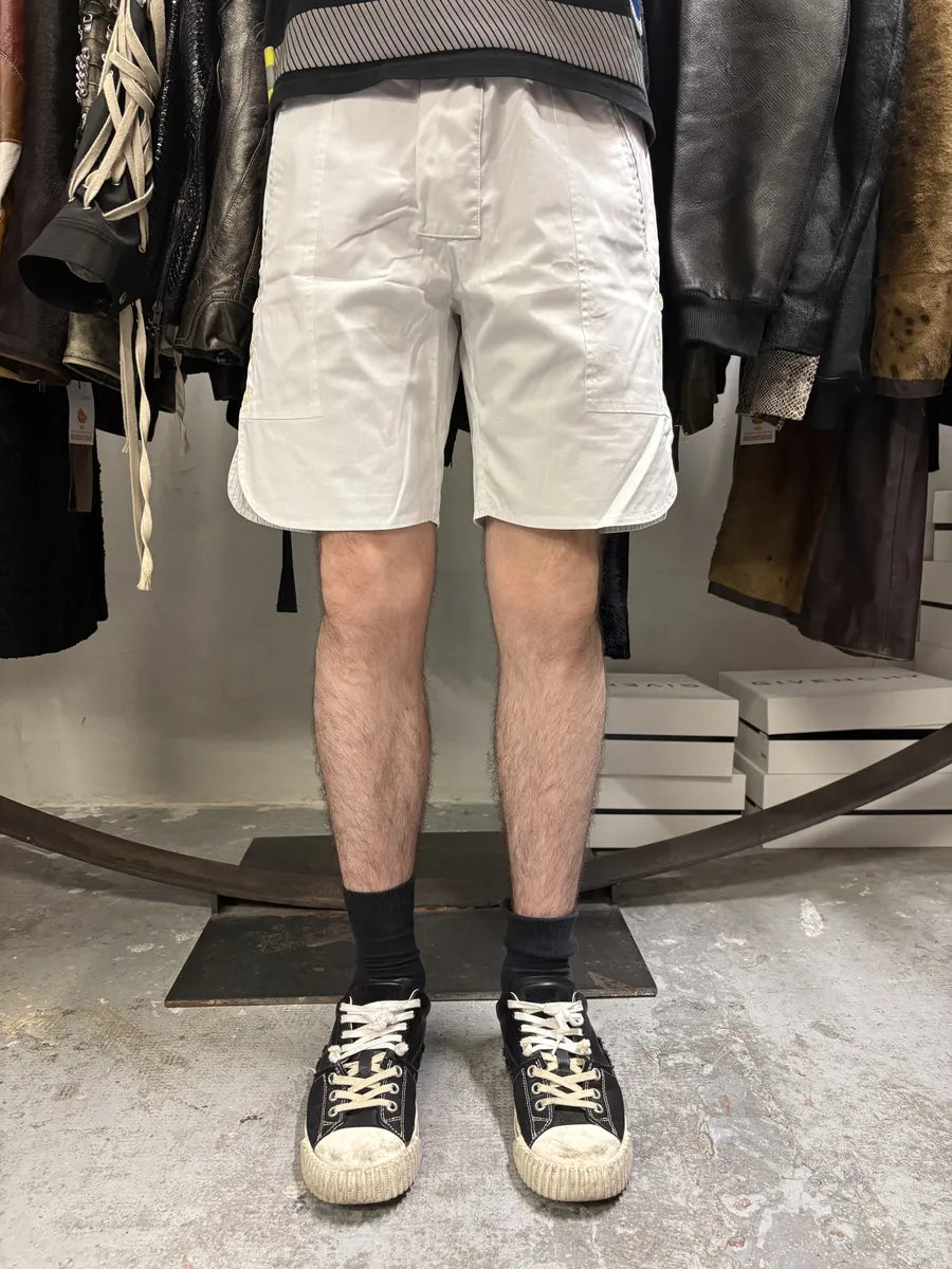 2000s Dolce & Gabbana White Cozy Summer Shorts (S) QKaRitF 4