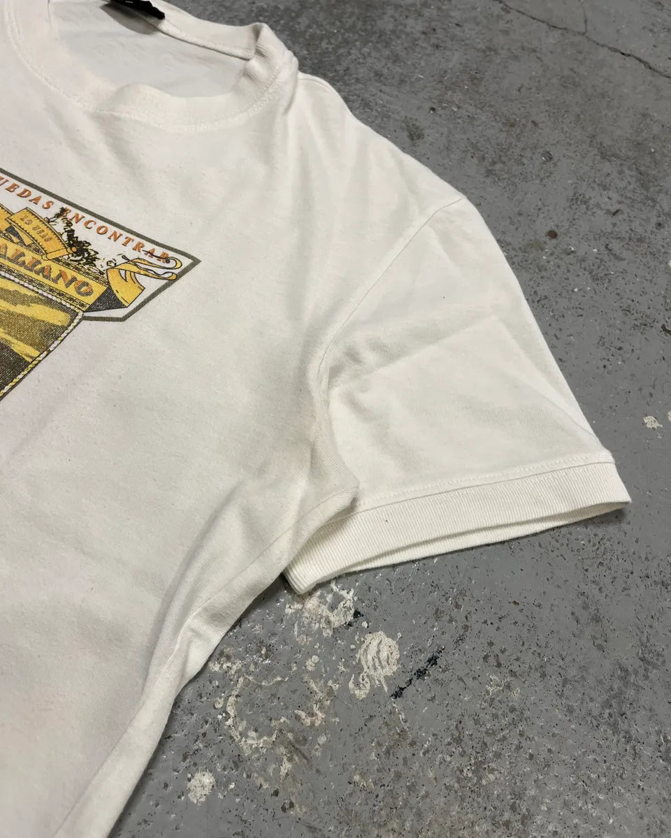 2000s Dolce & Gabbana White Graphic Fanatious T-Shirt ugaJLDu 7