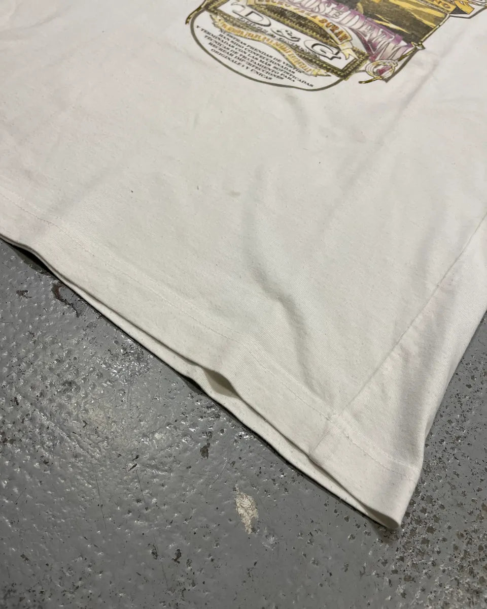 2000s Dolce & Gabbana White Graphic Fanatious T-Shirt ugaJLDu 8