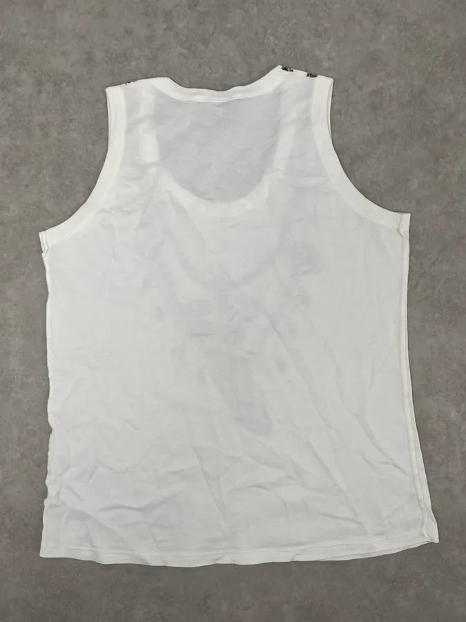 2000s Dolce & Gabbana White Keychain Tank Top DfOFQhL 5