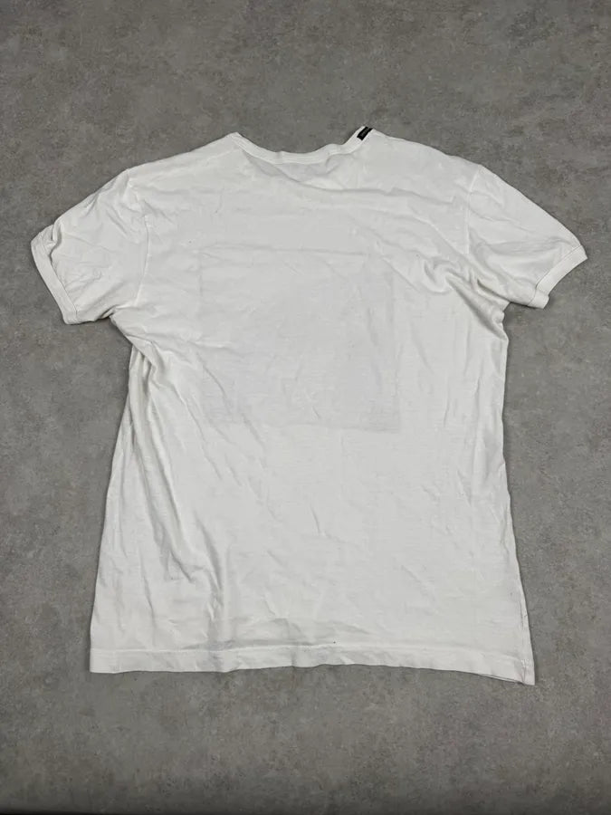 2000s Dolce & Gabbana White Martini T-Shirt kUlaNXw 3