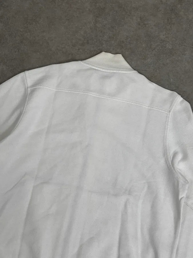 2000s Dolce & Gabbana White Mohamed Ali Zip-up Sweater XFWTUeW 5