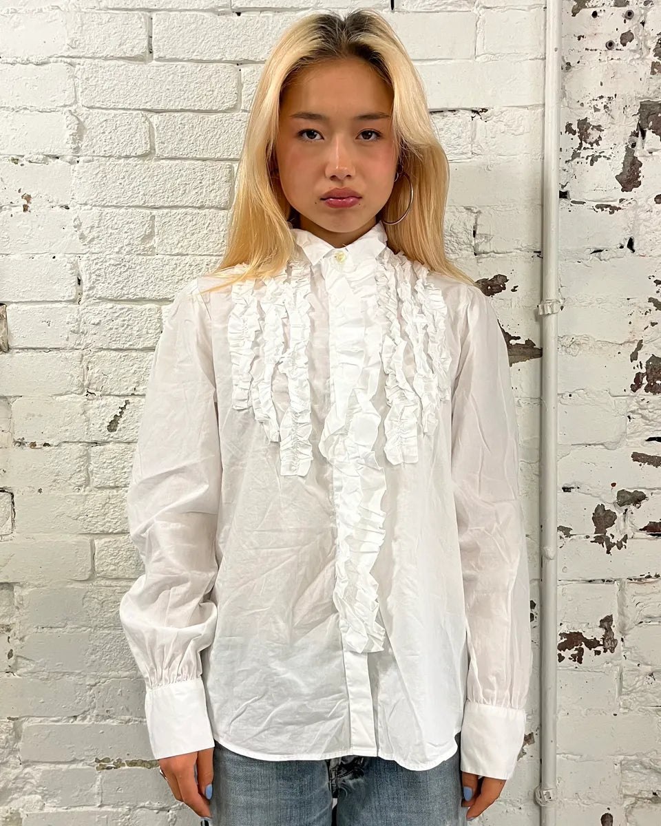 2000s Dolce & Gabbana White Royal Baroque Shirt  mnxtfCm 0