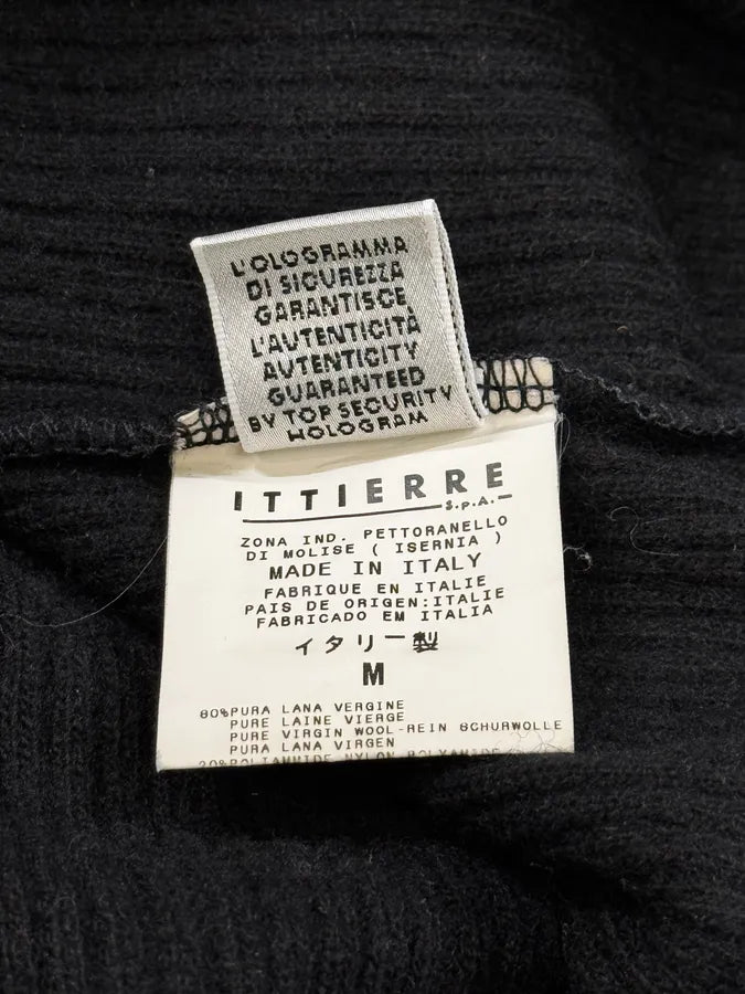 2000s Dolce & Gabbana Wool Black Sweater rVGPpNn 9