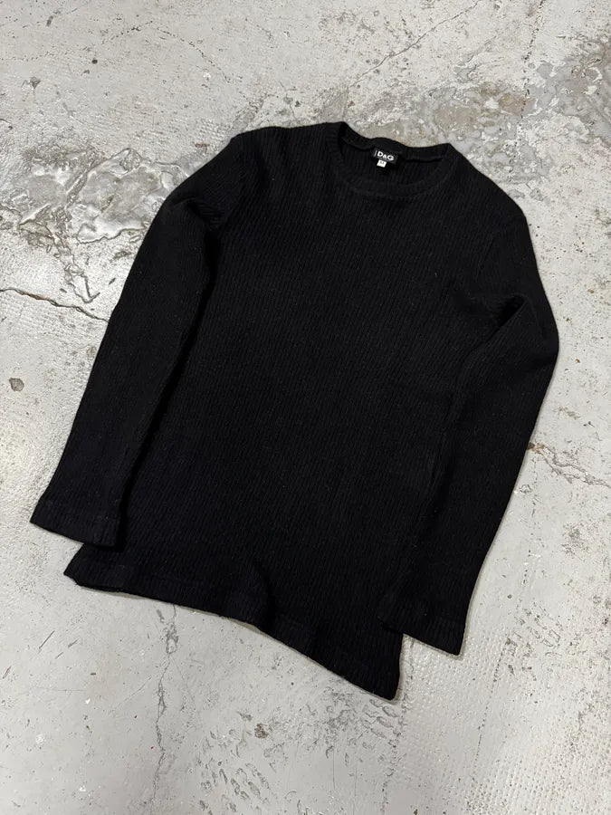 2000s Dolce & Gabbana Wool Black Sweater rVGPpNn 2