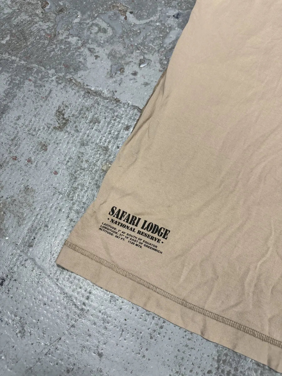 2000s Dolce & Gabbana Zebra Sexual Fantasy Beige T-Shirt LZPhBeF 7