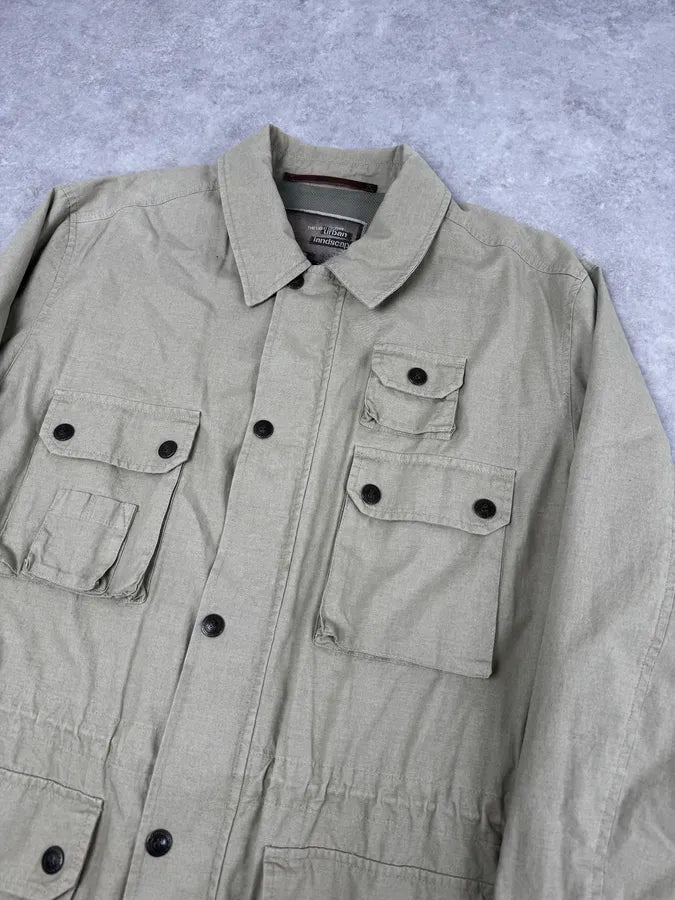 2000s Dolce & Gabbana Buttoned Multi-Pocket Beige Jacket dsxdjIX 4
