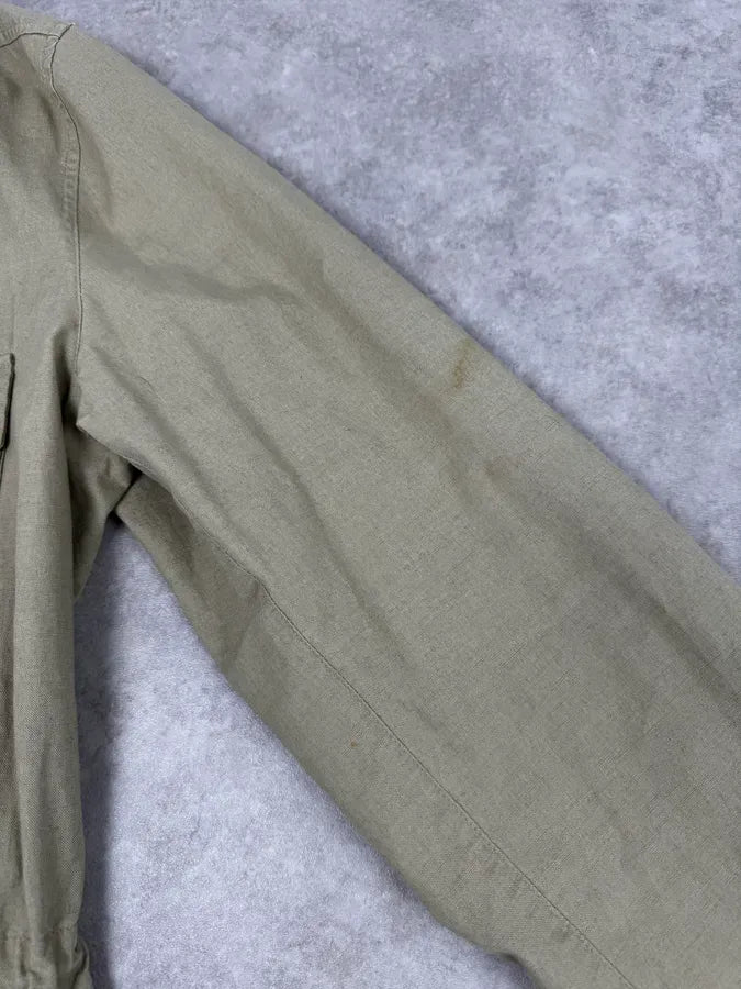 2000s Dolce & Gabbana Buttoned Multi-Pocket Beige Jacket dsxdjIX 9