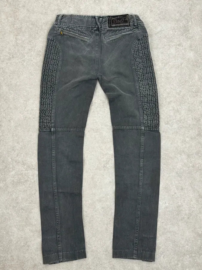 2000s Dolce & Gabbana Slim Technical Grey Denim Jeans DOOuHRv 4