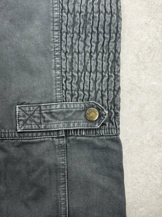 2000s Dolce & Gabbana Slim Technical Grey Denim Jeans DOOuHRv 7