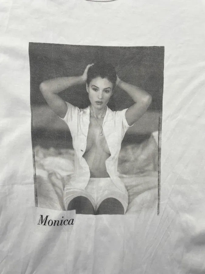 2000s Dolce & Gabbana White Monica Bellucci T-Shirt tJVTvCi 5