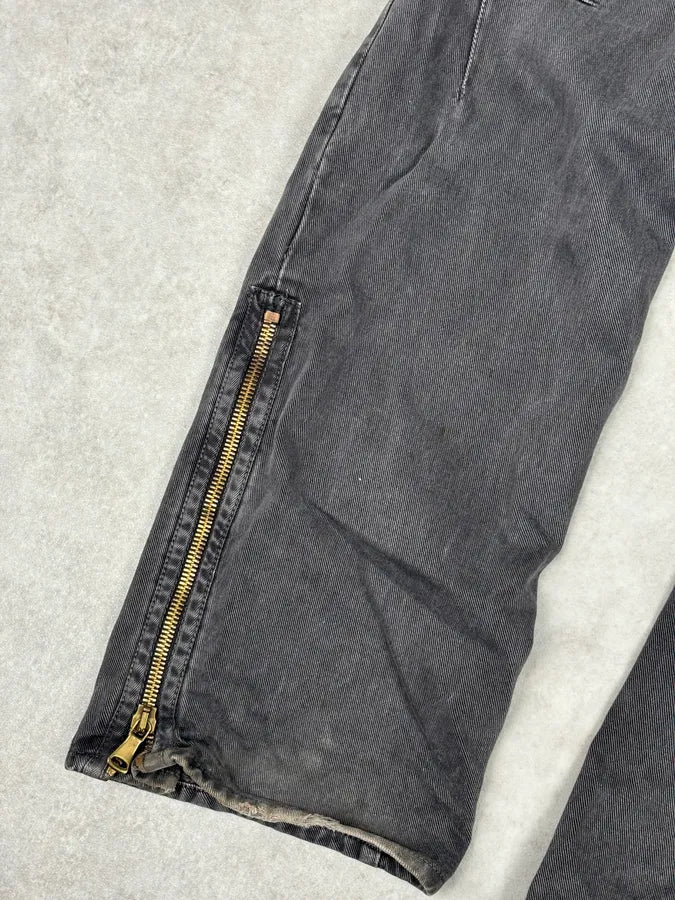 AW2003 Dolce & Gabbana Taupe Zip Waisted Jeans AWwqqyw 7