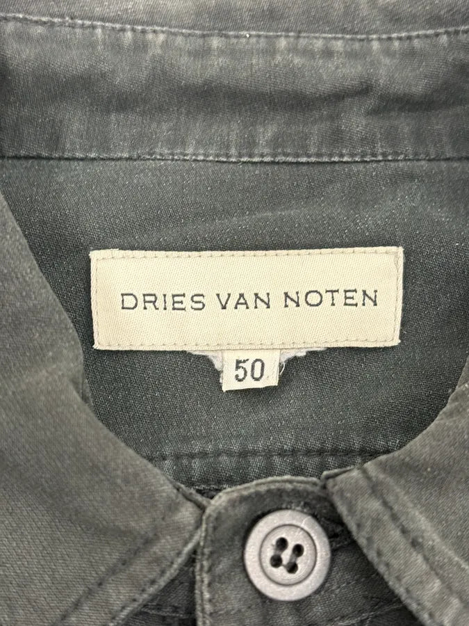 2000s Dries Van Noten Black Classy Zip-up Jacket GYcrNda 9