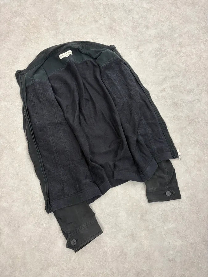 2000s Dries Van Noten Black Classy Zip-up Jacket GYcrNda 6