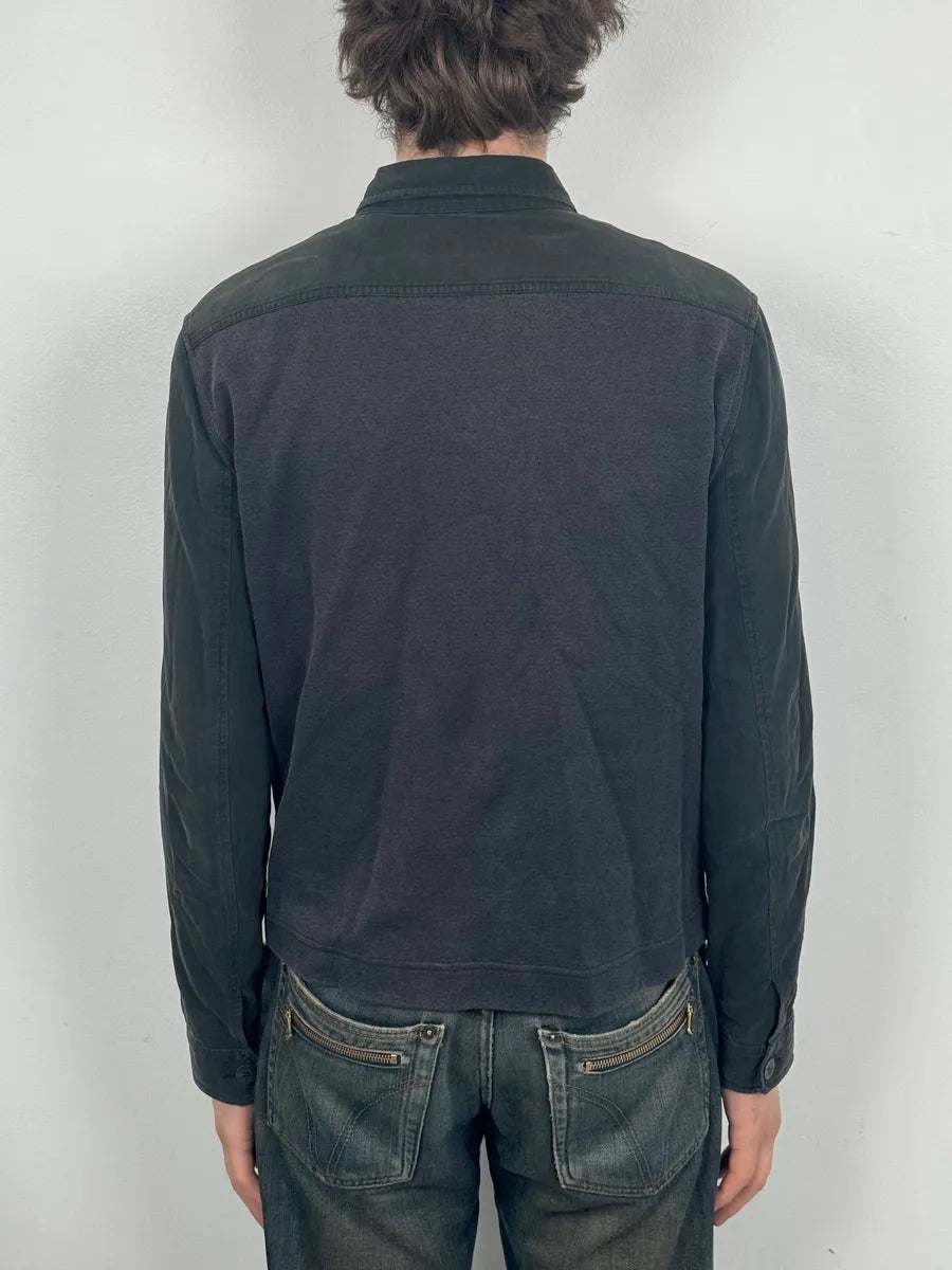 2000s Dries Van Noten Black Classy Zip-up Jacket GYcrNda 2