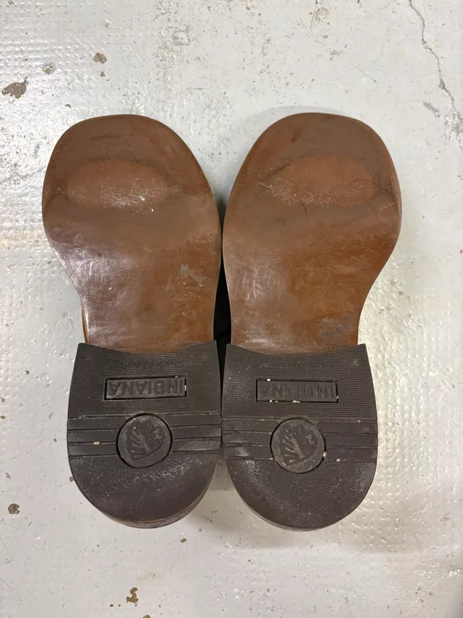 2000s Dries Van Noten Eyeled Camel Leather Loafers OybsfSE 7