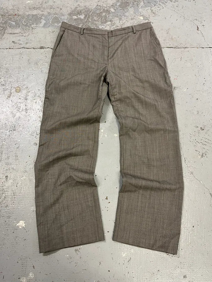 2000s Dries Van Noten Grey Classy Pants OVNsYhz 0