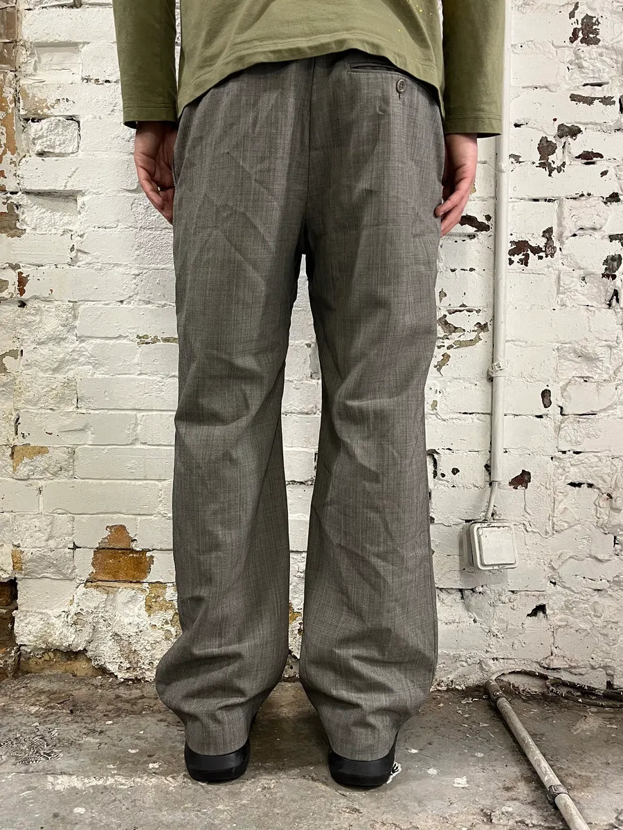 2000s Dries Van Noten Grey Classy Pants OVNsYhz 3