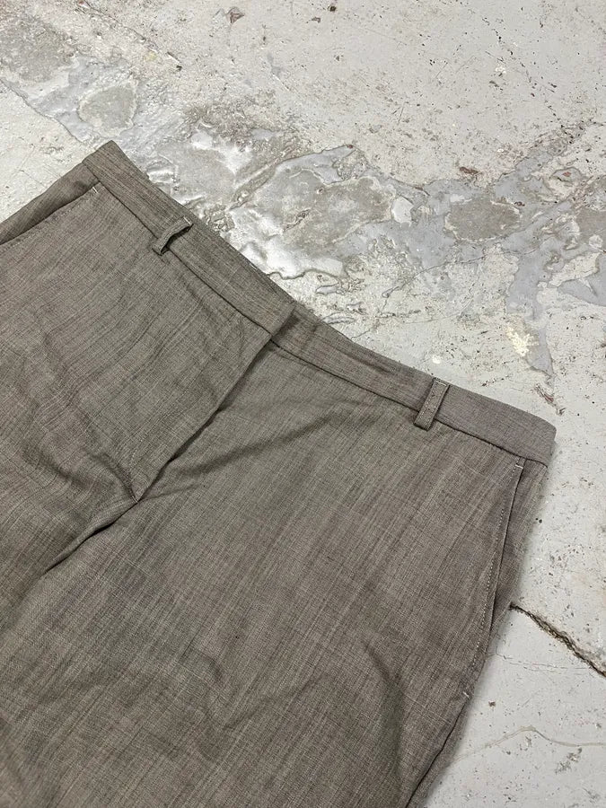 2000s Dries Van Noten Grey Classy Pants OVNsYhz 5